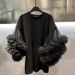 Sweet Mesh Panel Contrast Color T-Shirt For Women, Round Neck Short Sleeve Top, Plus Size Breathable Casual Tee_ecoleips.com