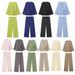 ZR Style Women's Clothing Textured Double-Breasted Kimono-Style Jacket And Pants54277435427431_ecoleips.com