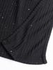 Women Spaghetti Strap Maxi Dress Square Neck Sequin Fitted Slit Bodycon Dress Sexy Spring Summer Party Club Evening Dress_ecoleips.com