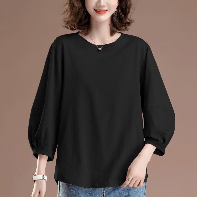 This Spring And Summer, This Stylish, Ageless, Versatile T-Shirt With Hong Kong-Inspired Lantern Sleeves And Short Sleev_ecoleips.com