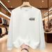 FW25 Matching Couple Cotton Crew Neck Sweatshirt - His & Hers_ecoleips.com