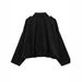Women's Casual Suede Lapel Bomber Jacket With Pockets Style Winter Outerwear_ecoleips.com