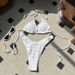 Women's sweet sexy drawstring split swimsuit bikini bikini _ecoleips.com