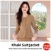 Women's Professional Blazer And Skirt Set Elegant On-Camera TV Host Suit Luxury Workwear for Jewelry Stores And Beauty Salons_ecoleips.com