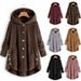 Women's Clothing fashion pleated printed lapel long sleeved shirt two piece suit_ecoleips.com