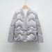 New Down Jacket 90 Down Casual Autumn And Winter Simple National Style Solid Color V-neck Loose Coat_ecoleips.com