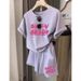 Women's Clothing Summer New Sports Leisure Suits For Women, Fashionable And Age Reducing Short Sleeved Shorts, Fashionable And Small Fragrance Style_ecoleips.com