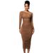 European And American Cross-border 2026 Autumn New Women's Long-sleeve Mesh Patchwork Off-shoulder Mid-length Elegant_ecoleips.com