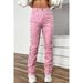 Women's American Retro Patchwork Jeans – Loose Straight-Leg Denim Pants With Vintage Stitching (Light Blue/Pink/Bluish/Khaki/Black, S-XXL)_ecoleips.com