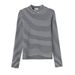2025 #Selection Of Good Products # Pure Cotton T-Shirt Women's Long Sleeved Western-Style Striped Base Shirt 2025 Autumn And_ecoleips.com