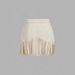Women's Retro A-Line Skirt Studded Tassel Faux Suede Bottoms 2026 Fashion Retro Style Skirt_ecoleips.com