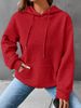 Women's Long Sleeve Casual Pullover With Pockets - Soft Stretch Polyester Blend, Comfortable & Stylish, Plus Size Available In Multiple Colors_ecoleips.com