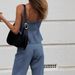 Women's Clothing Wide Leg Pants Two Piece Design Fashionable Commuting Personality_ecoleips.com