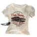 Qi Duo Foreign Trade Best-Selling Cross-Border European And American Car Pattern Printed Slim Fit Cropped T-Shirt_ecoleips.com