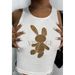 Women's Clothing Sleeveless Tank Top American Style Casual Elegant Fashion Tee For Ladies Spring/Summer Regular Size_ecoleips.com