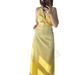 Ins Style Hot Selling New Fashionable And Sexy V-Neck Strap Backless Long Skirt Slim Satin Dress_ecoleips.com
