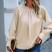 2023 Autumn/Winter New Cross-Border European And American Pullover Women's Clothing . Elegant Long-Sleeve Lace_ecoleips.com