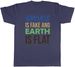 Women's T-Shirts Space Fake Mens T-Shirt And The Earth Is Flat Tee Gift_ecoleips.com