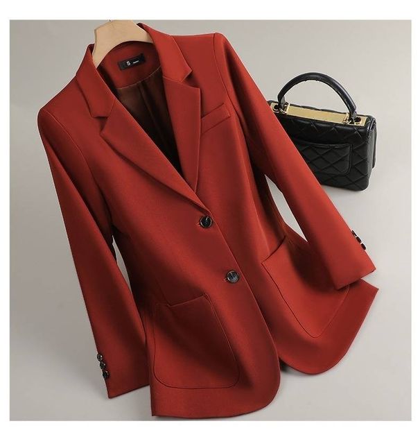 Women's Clothing Spring New Fashion Temperament Cardigan Suit Professional Wear Casual Work Clothes Small Suit Jacket_ecoleips.com