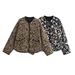 Animal Pattern Cotton-padded Jacket Winter Niche Design Cotton-padded Clothing_ecoleips.com