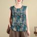 Aria Basics Aria Basics European American Cross-border Summer Thin Ice Silk Sleeveless T-shirt, Stylish And Trendy Pullover Tank Top For_ecoleips.com