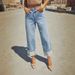 Stretch Straight Leg Jeans For Women - High Waist Vintage Roll-Up Denim Pants With Comfortable Fit Women's Clothing_ecoleips.com