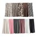 Aria Basics Aria Basics Cross-border European And American Women's Fashion INS Hot-selling Silk Satin Midi Skirt In Multiple Colors_ecoleips.com