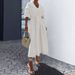 Classic Mid-Length Trench Coat – Women’s Stylish Windbreaker For Autumn & Winter (Black/White, S-XL, Lightweight & Chic)_ecoleips.com