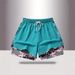 2025 European American Cross-border Summer Women's Elastic Drawstring Casual Sports Shorts, New Model With Pockets And_ecoleips.com