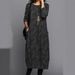Women's Clothing Women's Casual Long Sleeve Dress With Pocket Personalized Print Crew Neck Spring Fashion For Formal & Casual For Women_ecoleips.com