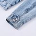 Cross-border Autumn Winter Denim Jacket For Women, Long-sleeved European And American Leopard Print Patchwork New_ecoleips.com