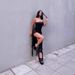 Women's Sexy Strapless Mesh Patchwork Dress See through Hot Girl Jellyfish Fringe Summer American European Style Clothing_ecoleips.com