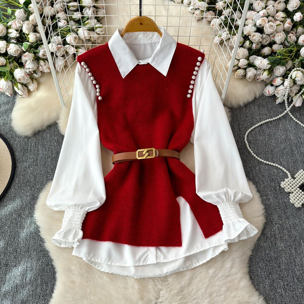 Women's Clothing Two Piece Suit High End Small Style Fashionable Age Reducing Small Sized Suit_ecoleips.com