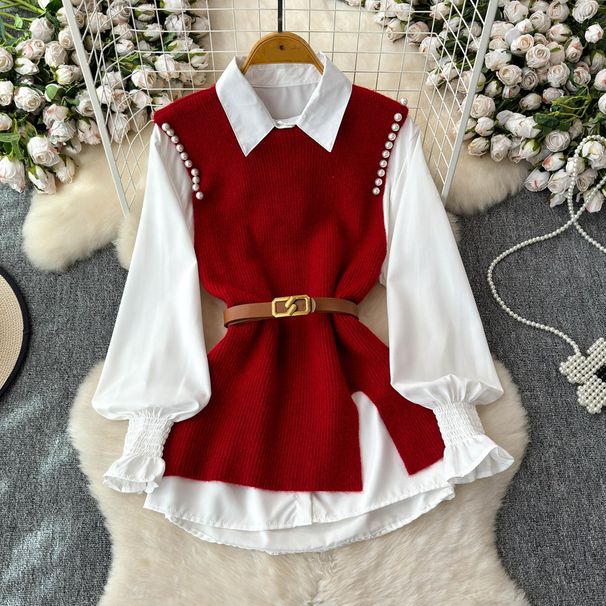 Women's Clothing Two Piece Suit High End Small Style Fashionable Age Reducing Small Sized Suit_ecoleips.com