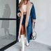 Women’s Elegant Trench Coat – Sherpa-Lined Denim With Belted Waist & Double Pockets (XS-XXL, Quilted Interior, Oversized Fit)_ecoleips.com