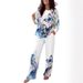 Women's Long Sleeved Pajama Set 2 Piece Casual Loose Fit Home Wear Comfortable Sleepwear_ecoleips.com