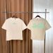 Short Sleeve Basic Printed T-Shirt, Women Baggy Version All-match Top_ecoleips.com