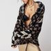2026 Autumn Winter New Y2K Abstract Print Turn-down Collar Loose Long Sleeve Knitted Sweater For Women_ecoleips.com