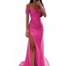 New Party Glitter One Neck Split INS Casual Fashion Dress For Women_ecoleips.com