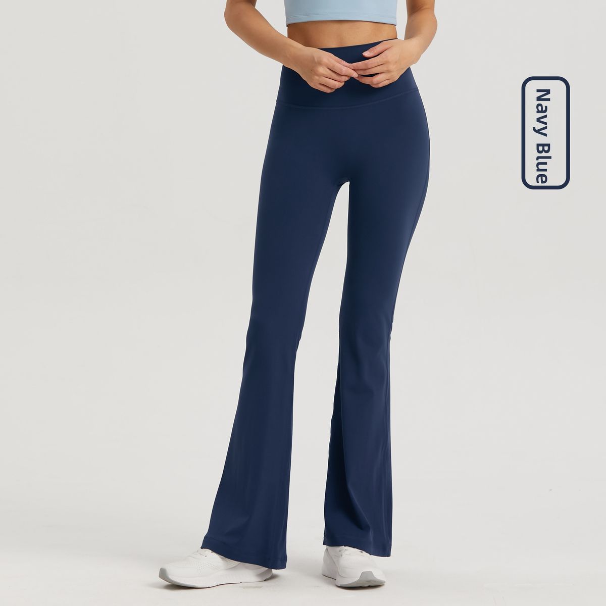 Women's Clothing High Waist Flared Pants Spring Summer New Style Slimming Fit Sports Yoga Hip Lifting Wide Leg_ecoleips.com
