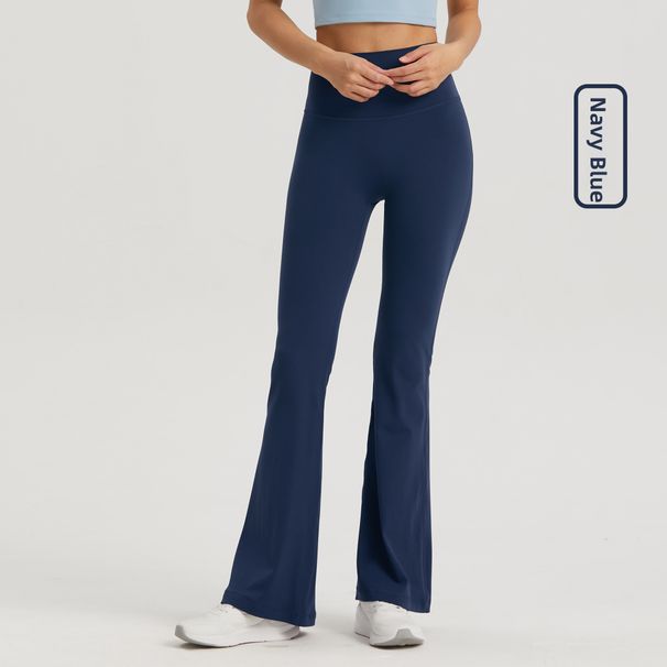 Women's Clothing High Waist Flared Pants Spring Summer New Style Slimming Fit Sports Yoga Hip Lifting Wide Leg_ecoleips.com