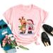 Merry Christmas Tree Santa Claus Short Sleeve Trendy Women's Letter Print Plus Size T-Shirt Summer_ecoleips.com