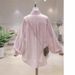 Embroidered Lace Shirt Texture Sense Sun Protection Shirt Women's Design Sense 2025 Loose Casual Shirt Long Sleeves On Sun Protection_ecoleips.com