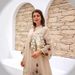 Elegant Muslim Abaya Dress – Embroidered Sequin Maxi Gown For Women, Modest Long-Sleeve Dubai Style Islamic Wear_ecoleips.com