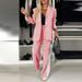 Women's Clothing Elegant Solid Color Casual Blazer & High-Waisted Pants Set For Women - Office To Weekend Chic Elegant Solid Color Casual Blazer_ecoleips.com