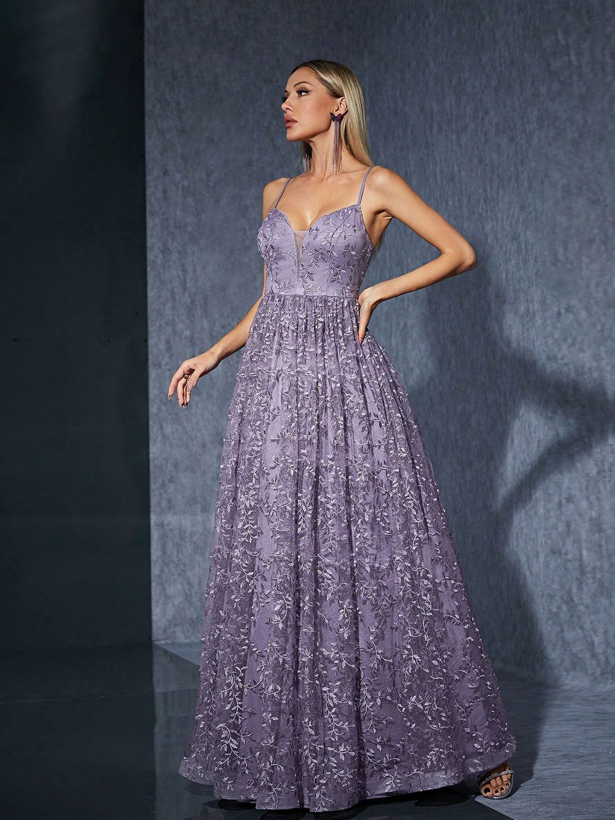Women's Clothing Fashion Dress With Suspenders For Girlfriends Bridesmaids Dress For Annual Meeting Performance Choir Dress With Large Skirt_ecoleips.com