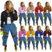 Women's Clothing Women's Ribbed Stretch Leather Jacket Style Casual Baseball Jacket For Autumn Winter For Formal & Casual For Women_ecoleips.com