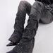 Women's Clothing Retro Fashion Rhinestone Jeans Chubby Pants Sexy Girl Style Slightly Flared Floor Length Pants For Women_ecoleips.com