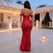 Cross-border 2026 European And American New Style Party Sequin Off-Shoulder Slit INS Casual Fashion Dress For Women_ecoleips.com