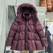 girl Hot-Selling Down For Women, Mid-Length, Waist-Cinching, Slimming, Winter New Thickened Coat, A-Line Loose Hooded Cotton_ecoleips.com